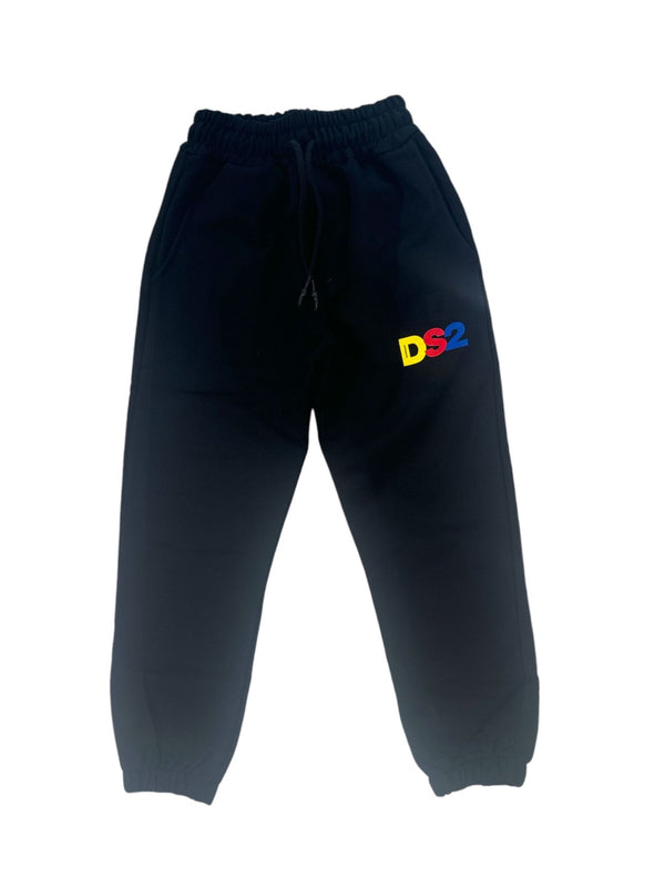 PANTALONE DI TUTA CON SCRITTA COLORATA