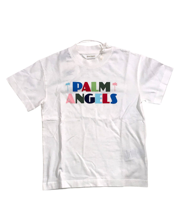 Shirt mezza manica di cotone con scritta