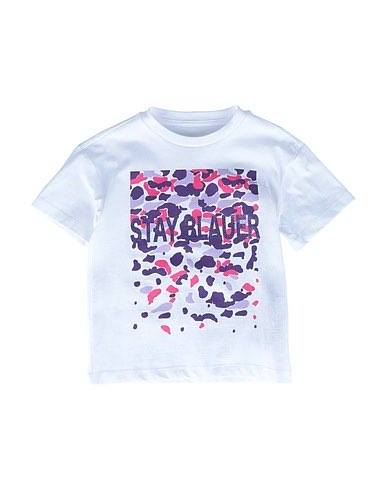 T-shirt mezza manica tinta unita con logo