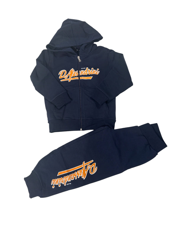 Completo tuta con felpa