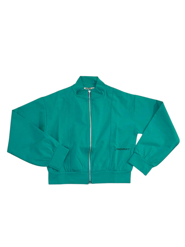 Felpa di cotone con zip