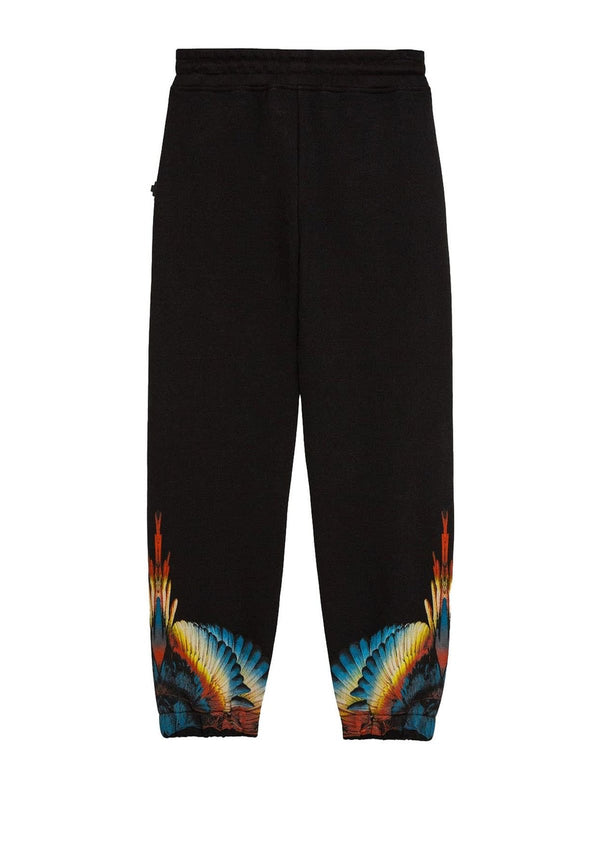 Pantalone in felpa con aquila