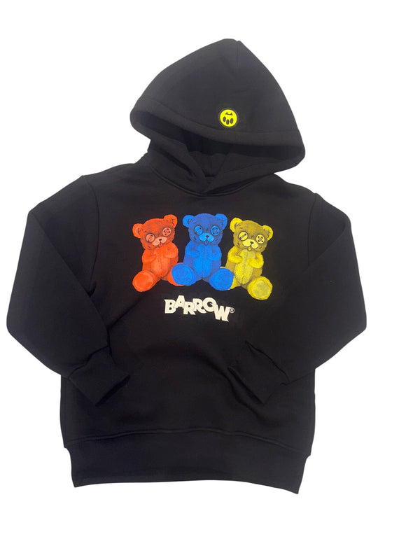 Felpa con cappuccio e orsachiotti