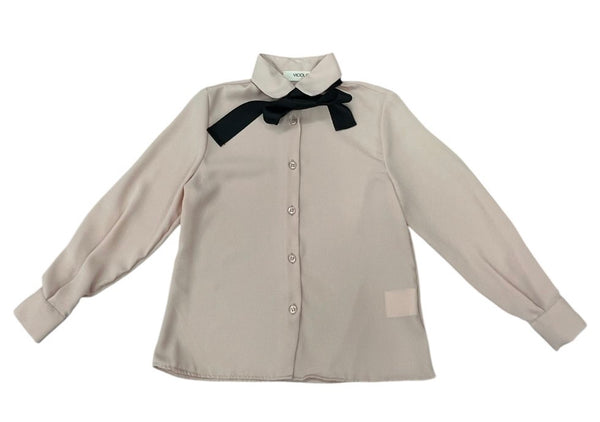 CAMICIA IN SETA CON FIOCCO