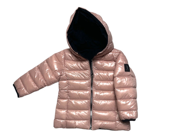 Giubbino con cappuccio reversibile