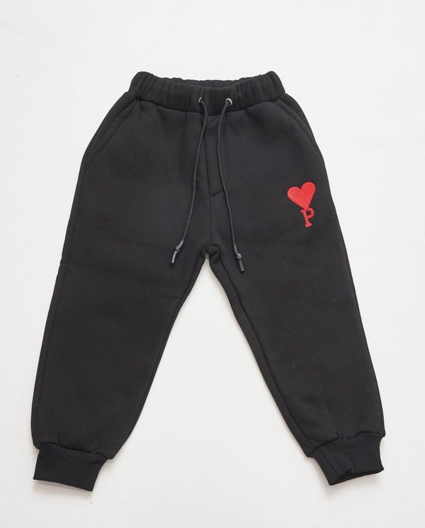 Pantalone Tuta con Coulisse, Logo Ricamato