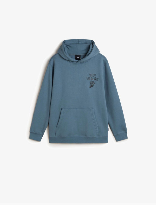 Felpa con cappuccio e scritta laterale