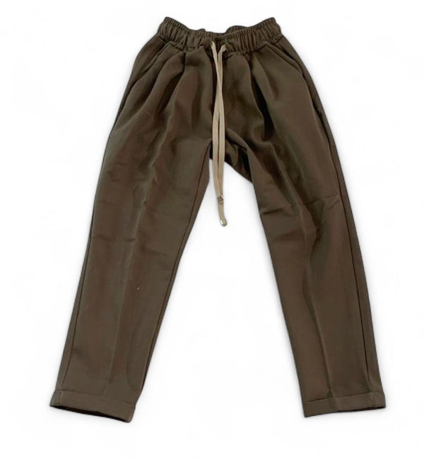 Pantalone classico con molla