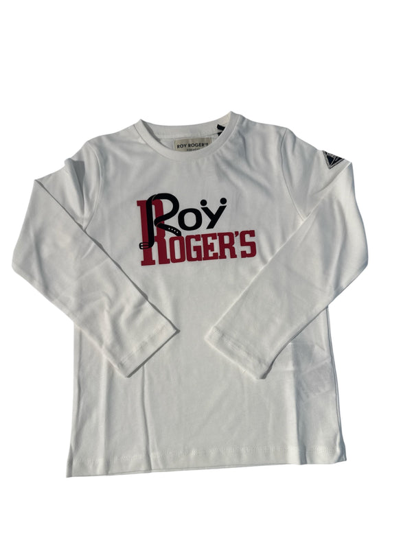 T-shirt maniche lunghe con logo