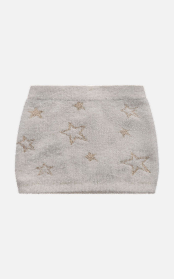 GONNA IN MAGLIA CON FANTASIA STELLE