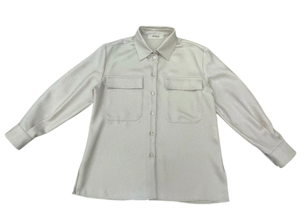 CAMICIA LUREX METALLIZZATO