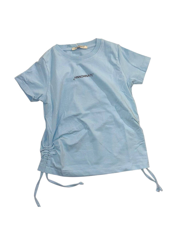 Shirt di cotone  con lacci laterali