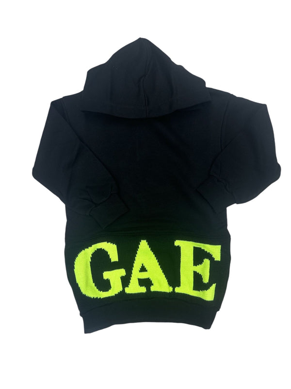 ABITO IN FELPA CON CAPPUCCIO OVERSIZE