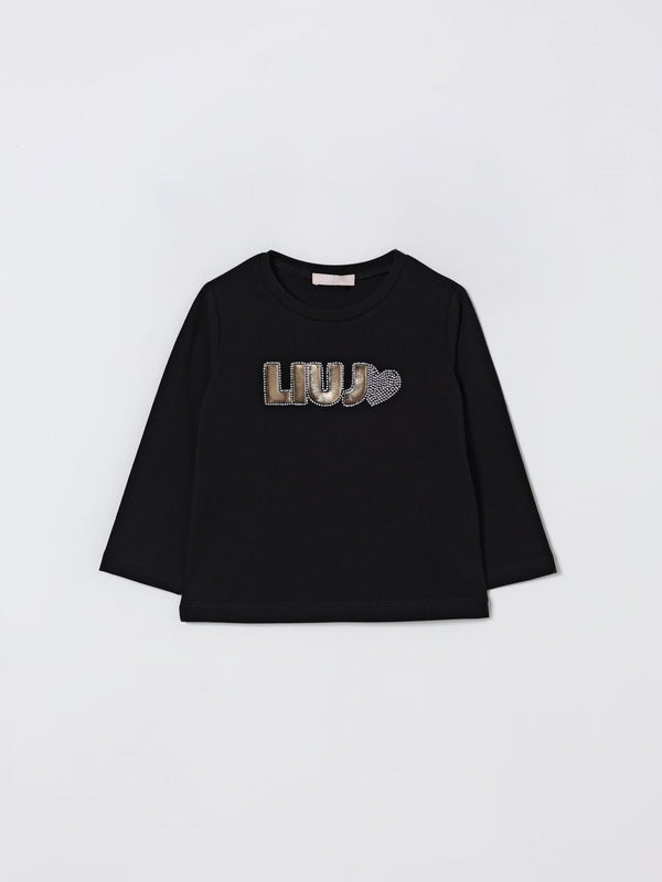 T-shirt manica lunga con logo