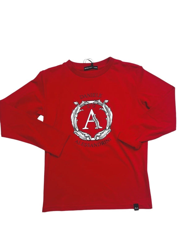 T-shirt maniche lunghe con stampa