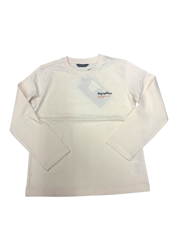 T-shirt tinta unita con logo