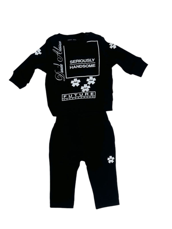 Completo tuta : felpa gircollo e pantalone