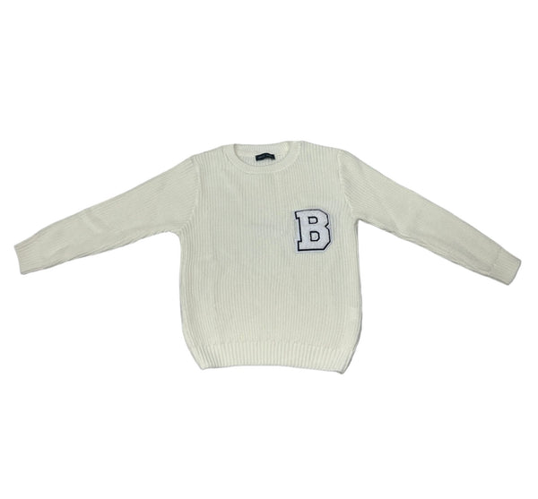 MAGLIA GIROCOLLO CON PATCH B
