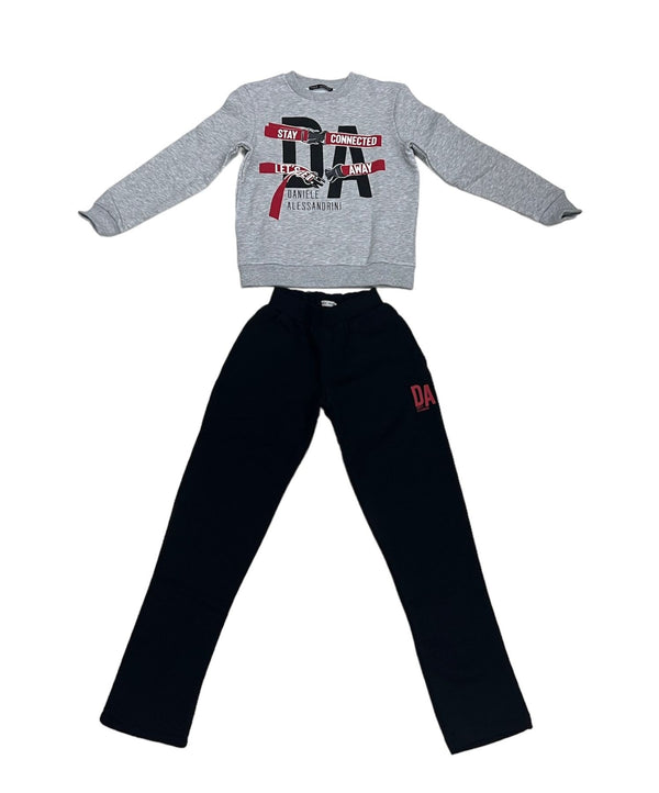 Completo tuta : felpa gircollo e pantalone