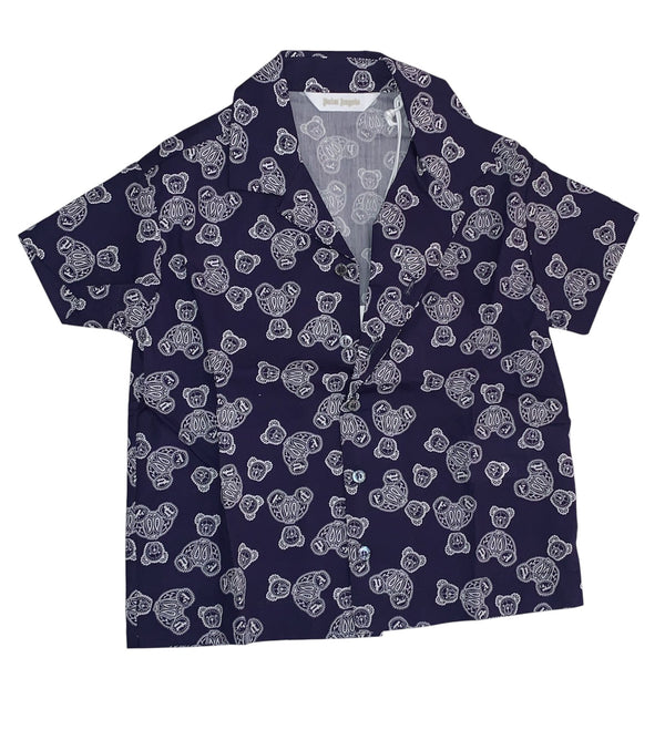Camicia di cotone con orsi