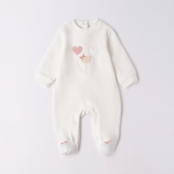 Tutina manica lunga di ciniglia