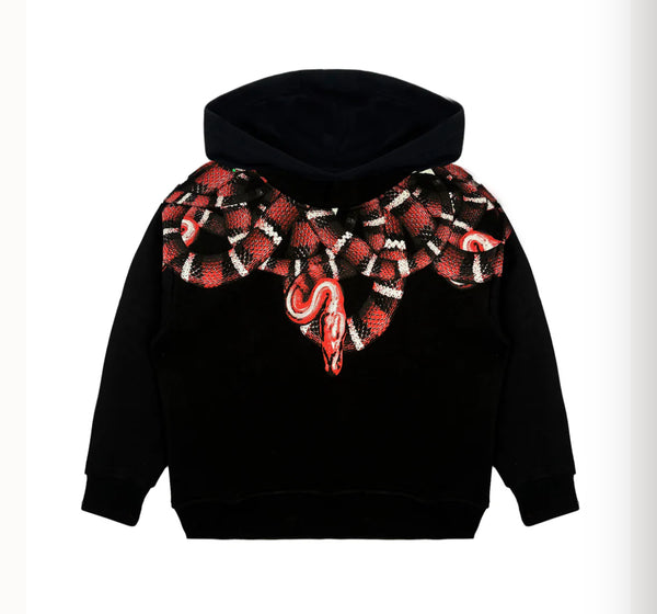 Felpa con cappuccio con stampa