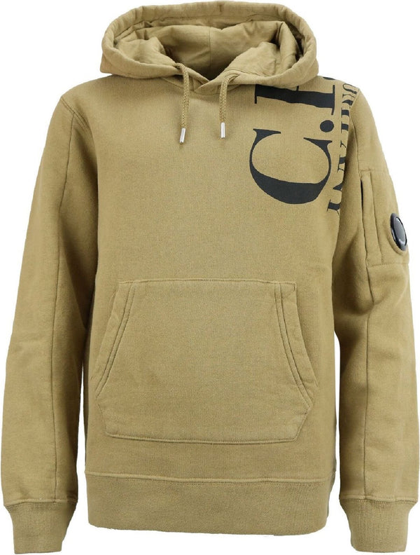 Felpa con Cappuccio, Tasca a Marsupio, Logo Stampato