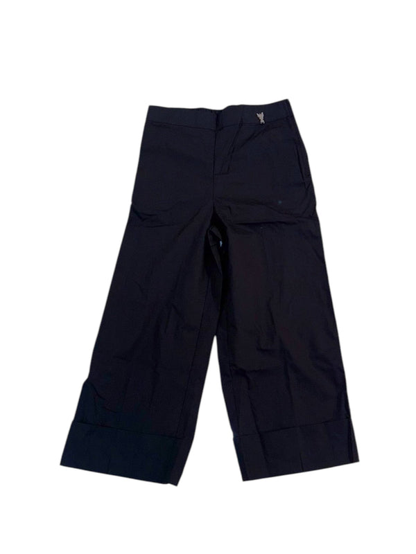 Pantalone di cotone con piegoni
