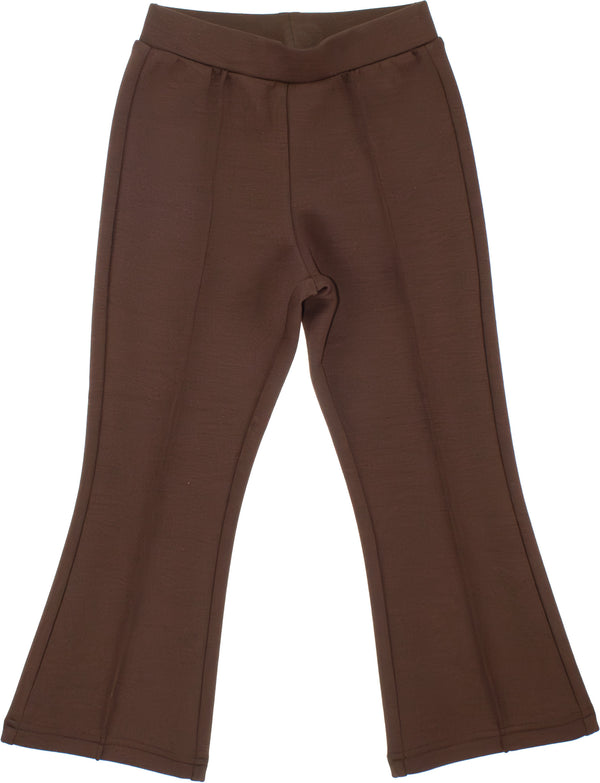 Pantalone a zampa con elastico