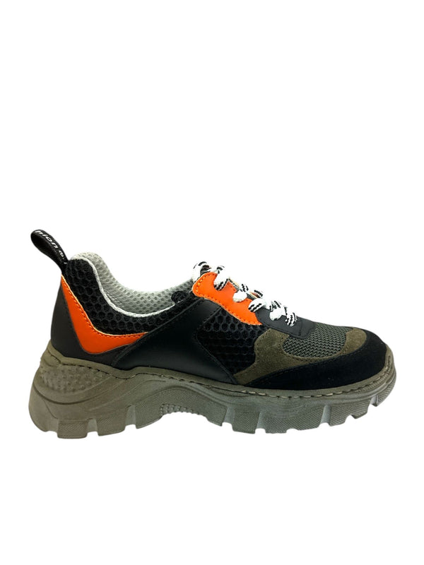 SNEAKERS ALTA CON ZIP LATERALE