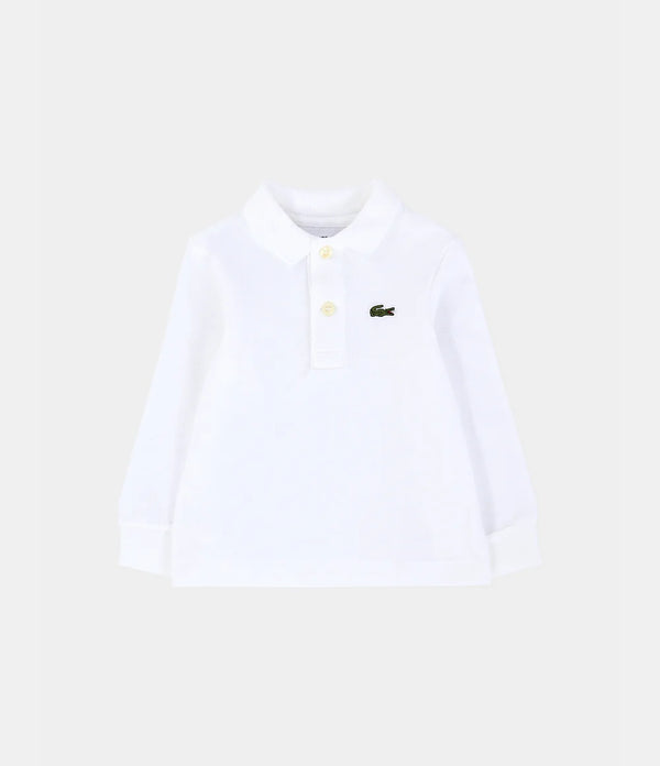 Polo maniche lunghe con logo