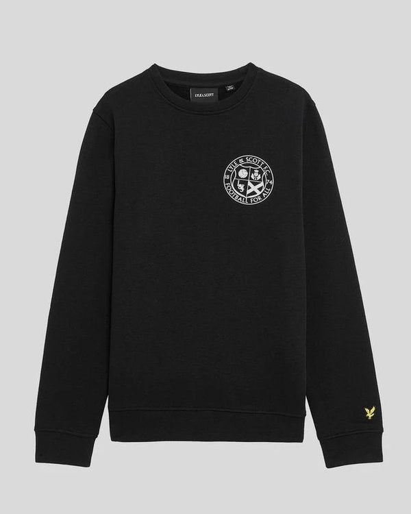 Felpa girocollo Football logo