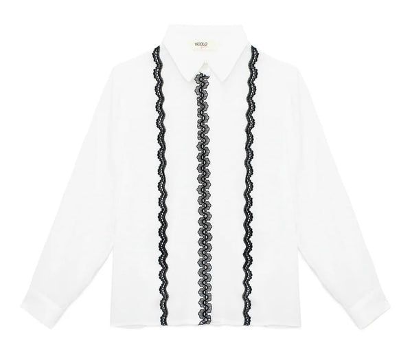 CAMICIA CON MERLETTI