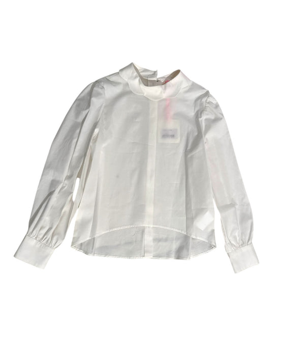 Maglia in camicia con colletto particolare