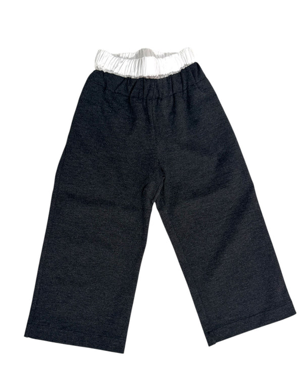 Pantalone doppia molla in vita