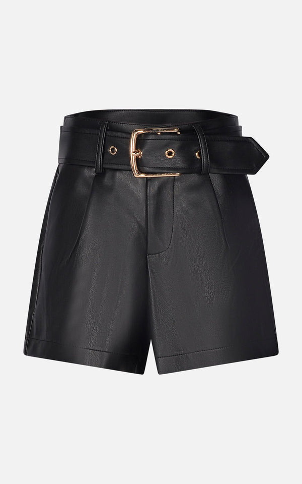 SHORTS DI PELLE