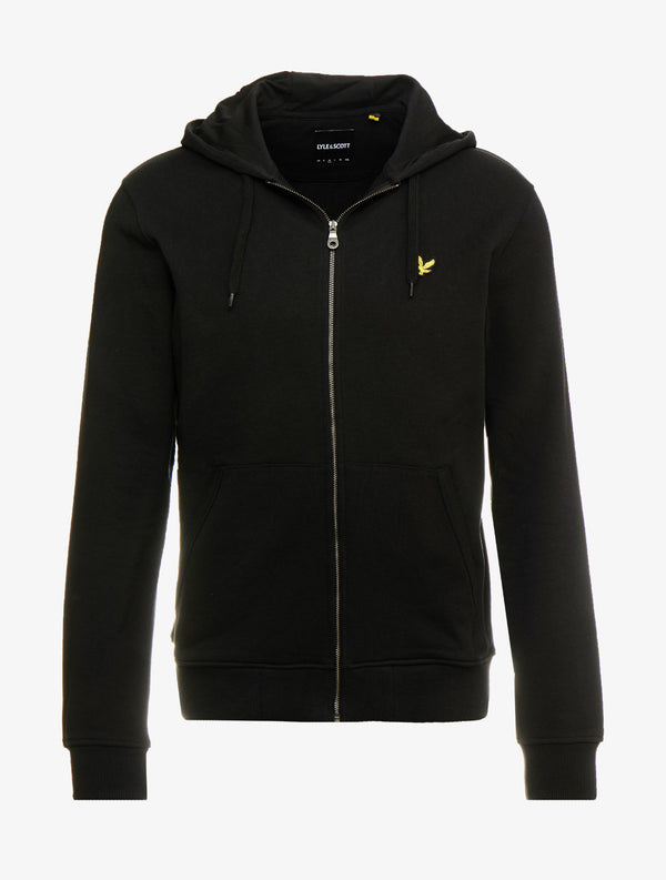 Felpa con cappuccio e zip