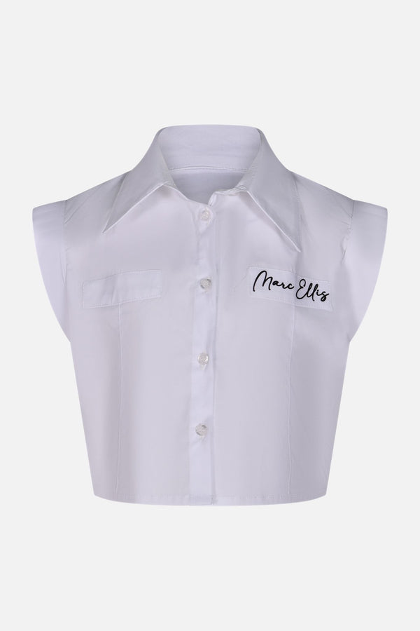 Camicia corta  giro manica con taschino