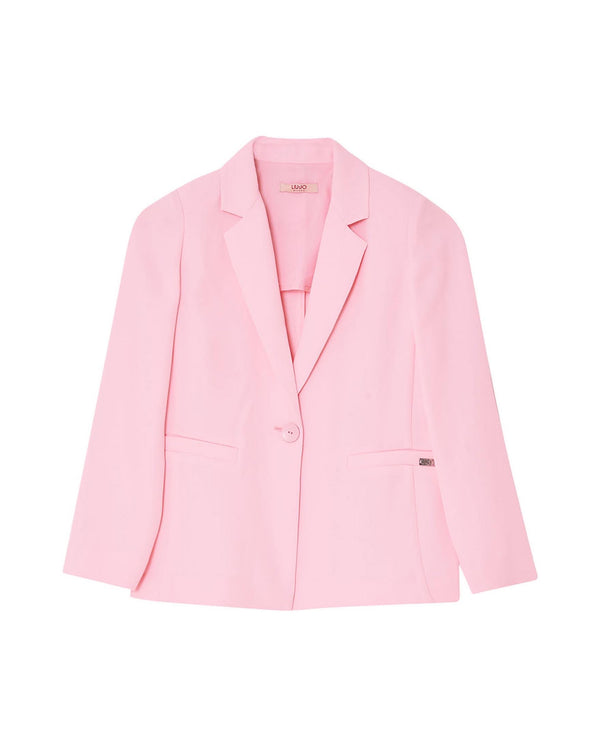 Blazer con chiusura ad un bottone