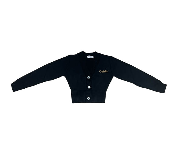 Cardigan con Bottoni Glitter