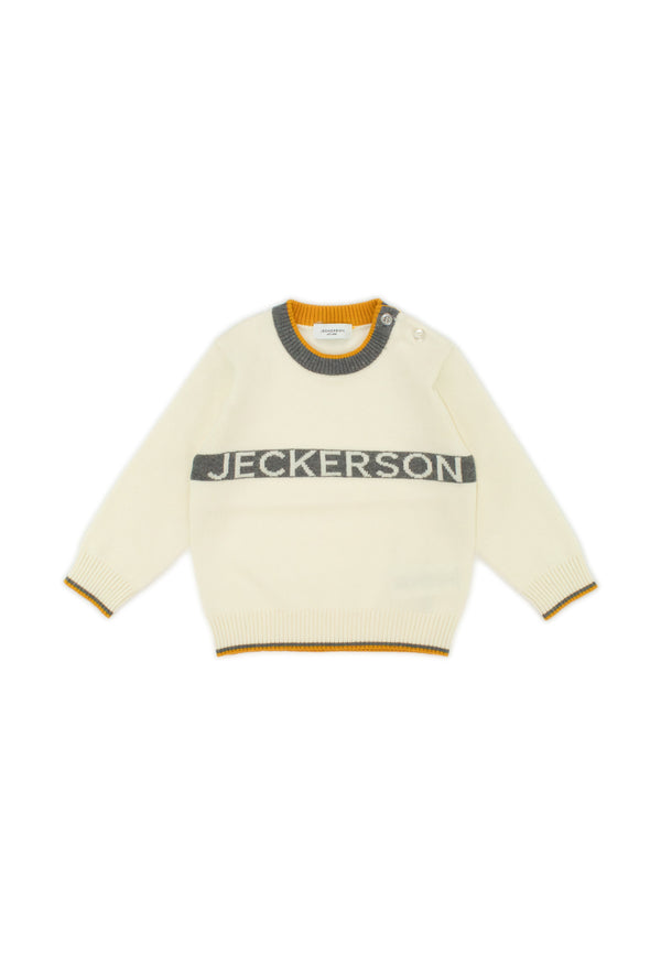 Maglia girocollo con scritta