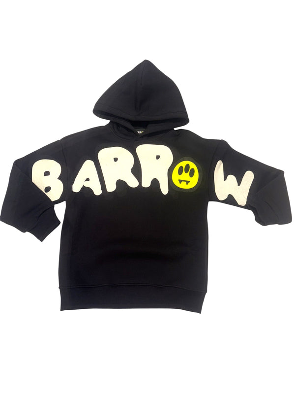 Felpa con cappuccio tinta unita con logo