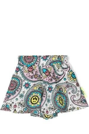 Short di cotone a fantasia