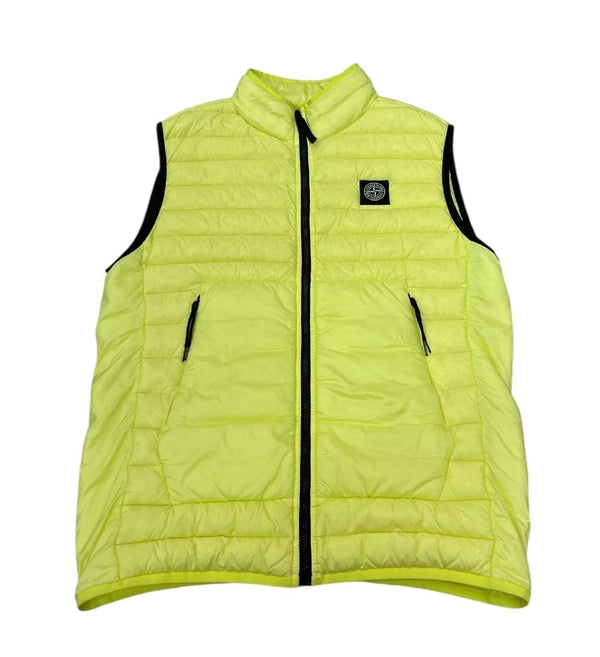 GILET IMBOTTITO, LOGO SUL PETTO