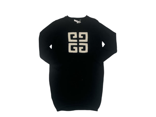 Abito in lana girocollo