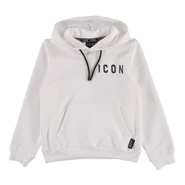 Felpa con cappuccio e scritta