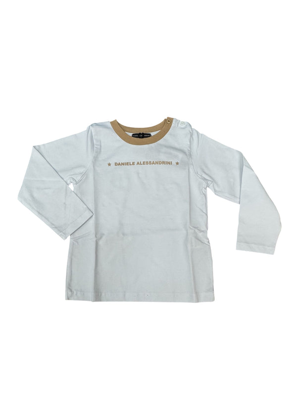 T-shirt maniche lunghe con logo