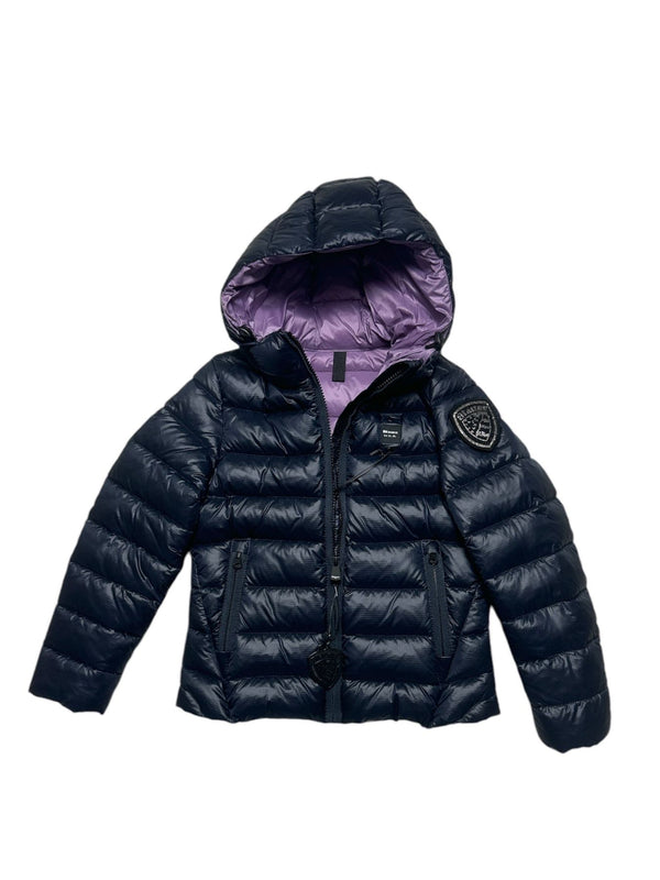 Giubbino corto imbottito con cappuccio