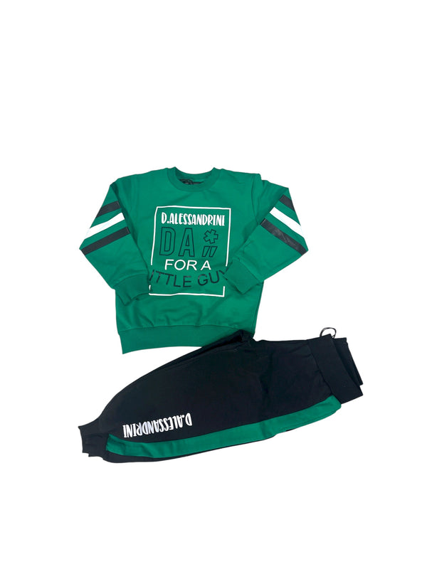 Completo tuta girocollo