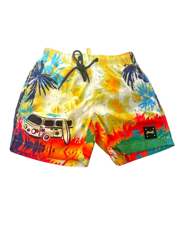 Costume a pantaloncino a fantasia